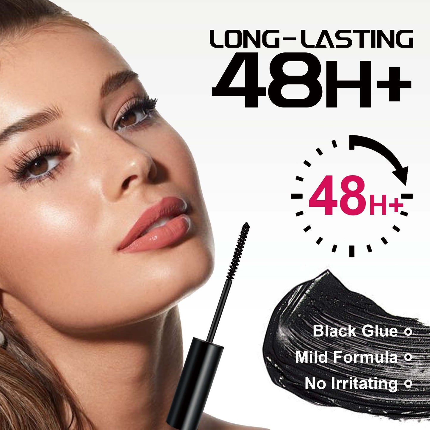 Lash Cluster Glue, Lash Bond Black Lash Glue 5ML
