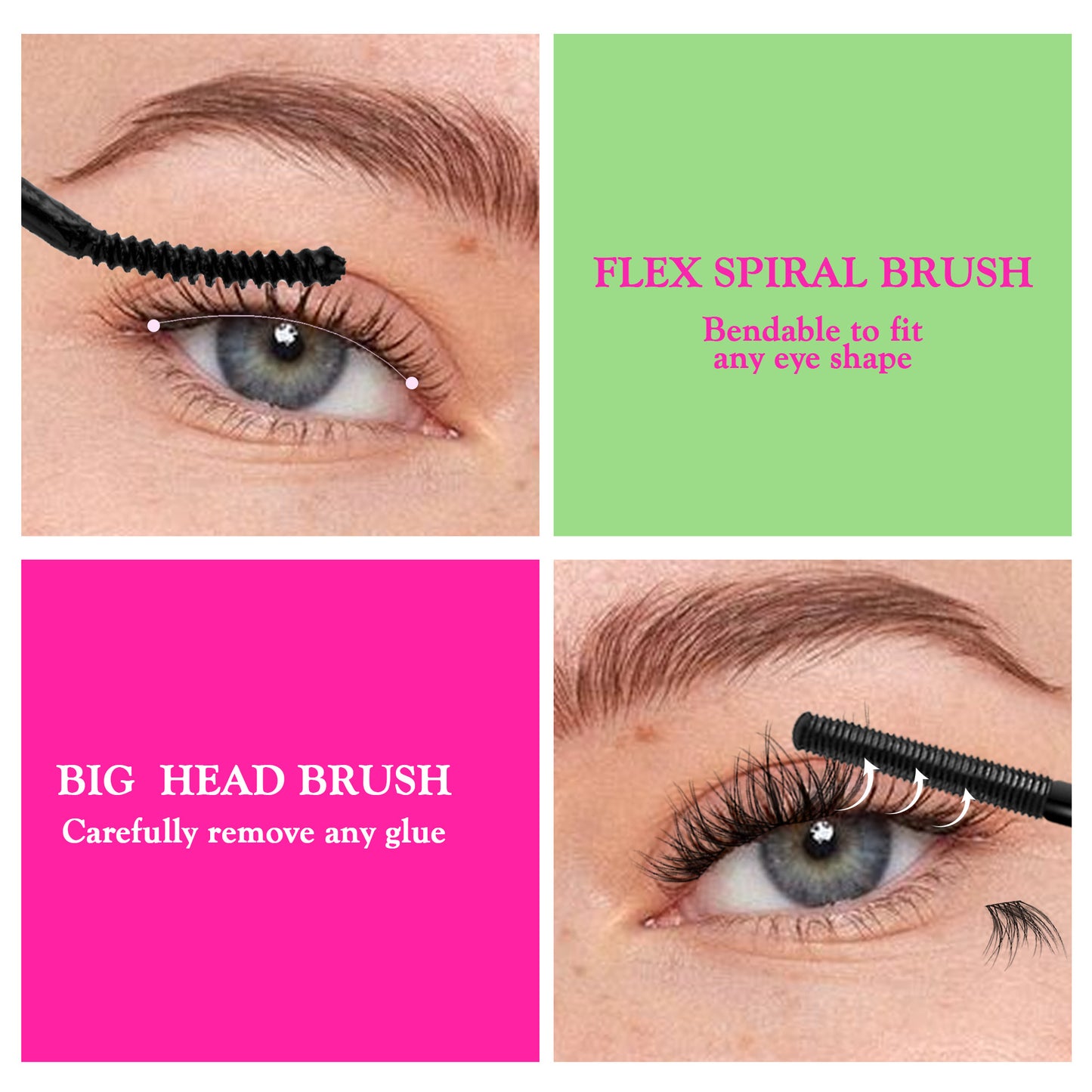 LA MAESII Lash Bond and Remover, 2 in 1 Lash Cluster Glue and Lash Remover for Eyelash Clusters