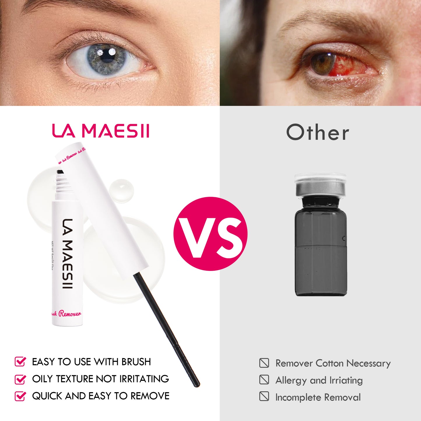 Lash Remover 5ML Lash Glue Remover for Cluster Lashes