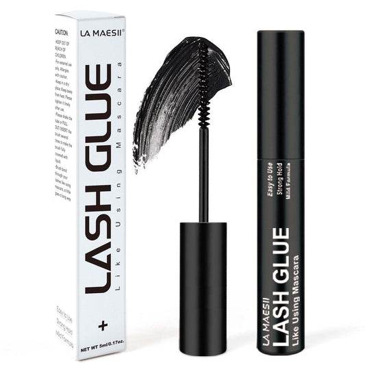 Lash Cluster Glue, Lash Bond Black Lash Glue 5ML