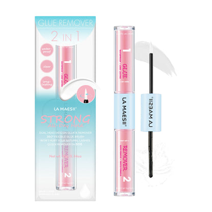 LA MAESII 2 In 1 Lash Bond and Remover (Clear)