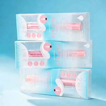 LA MAESII 2 In 1 Lash Bond and Remover (Clear)